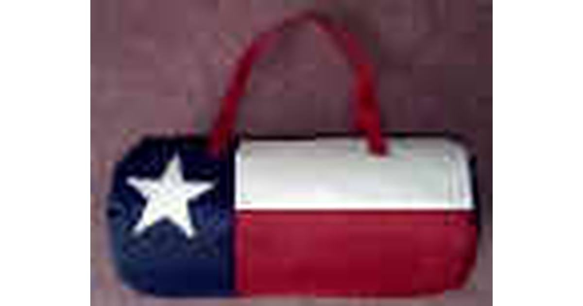 Made In USA | Texas Flag Duffel Bag