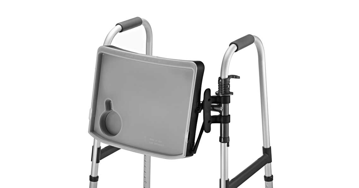 Made In USA Flippin' Tray for paddle release (Invacare model 6291 only) walkerds
