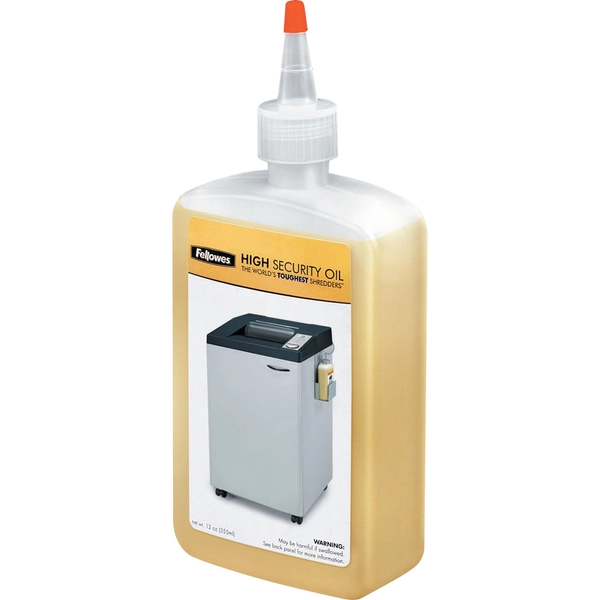 Fellowes High Security Shredder Oil - 12 Oz