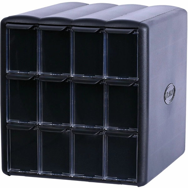 Flavia 4-Column Merchandiser - 480 - 20.5" Depth - Black - 1 Each