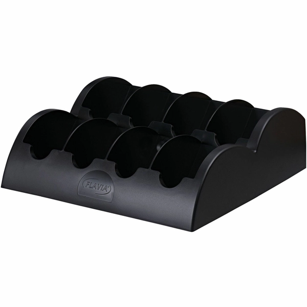 Flavia Freshpacks Merchandiser - 80 Drinks - 10" x 4.4" x 13" - Black Plastic - 1 Each