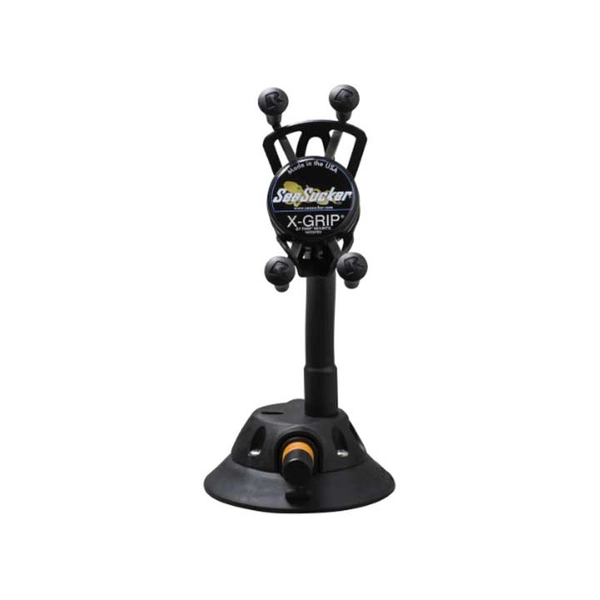 XL Phone Mount with Flexible Arm, Vacuum Cup - Black