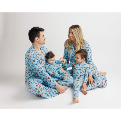 “For The Love Of Cars” Two-Piece Pajama Set - Women
