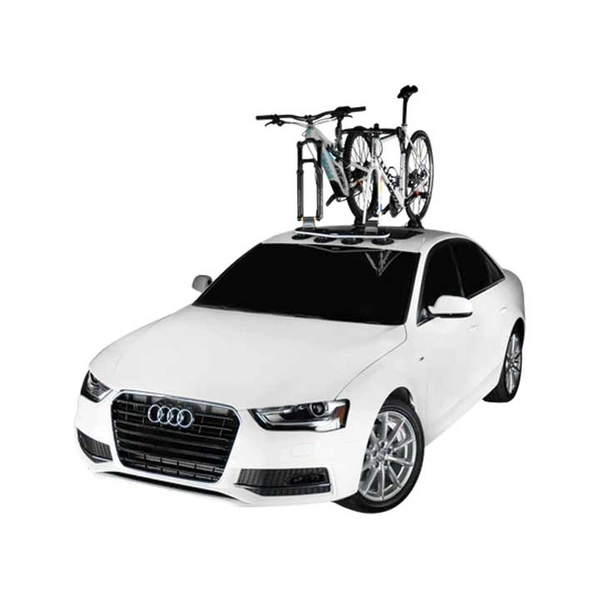 2-Bike Fork Rack with Four 6-Inch Vacuum Mounts