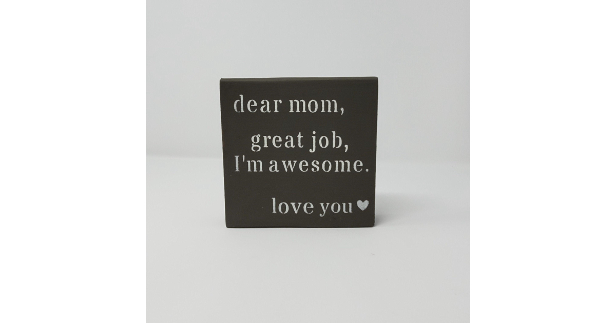 Made In USA | Funny Mother's Day Sign