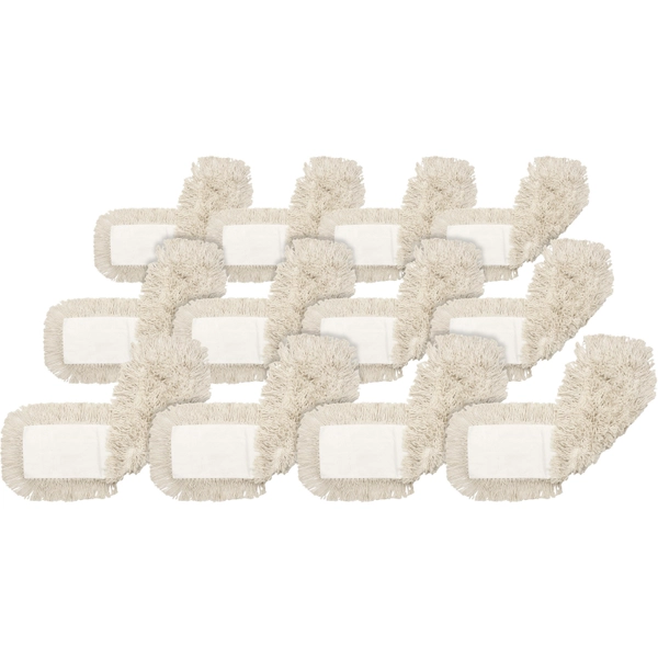 Genuine Joe Dust Mop Refill - 5" x 48" - Cotton - 12/Carton