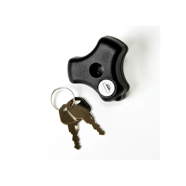 Anti-Theft Locking Knob for Jack Mounts