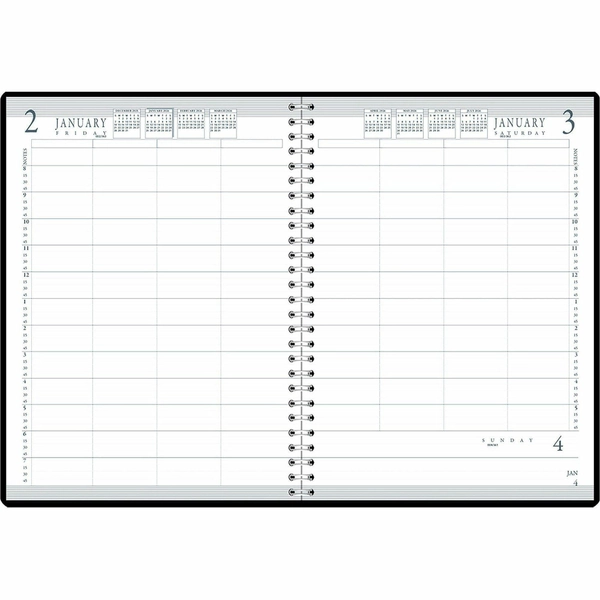 House of Doolittle 4-Person Daily Appointment Book 2026 - Julian Dates - 8" x 11"
