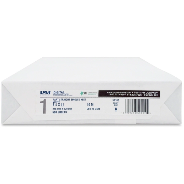 ICONEX Digital Carbonless Paper - 8.5" x 11" - White - 500 Sheets/Pack