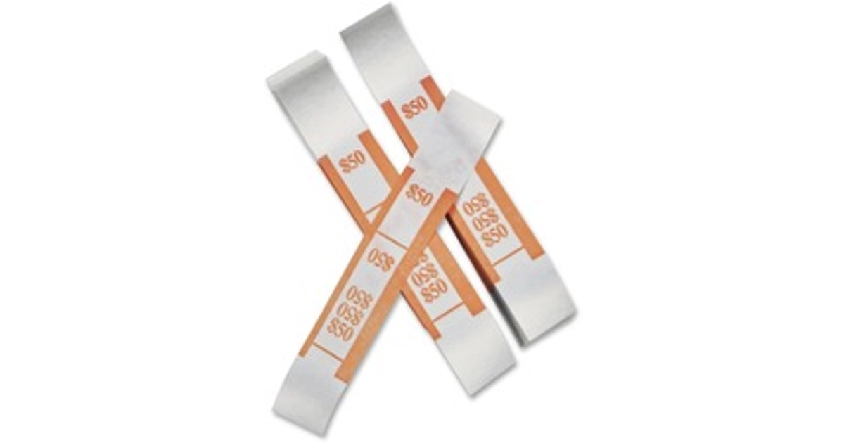 Made In USA | ICONEX SecurIT Currency Straps - Adhesive Kraft Paper ...