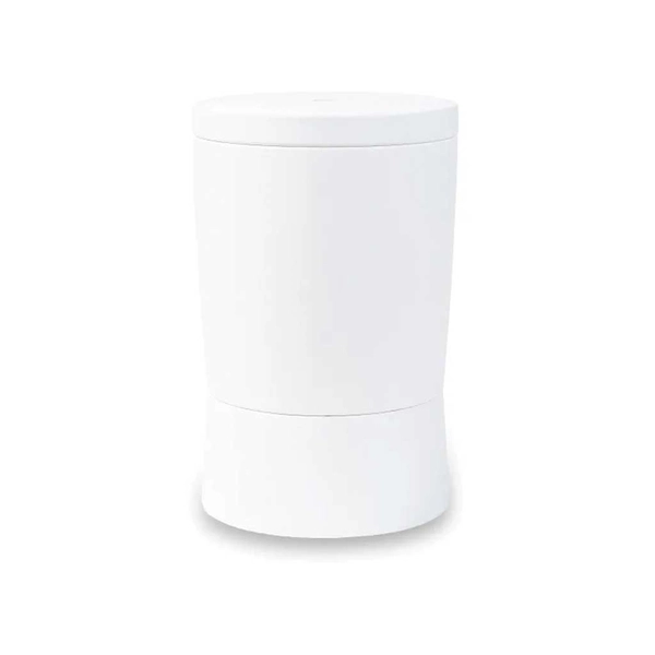 White In-Pool Shade Table with Umbrella Hole