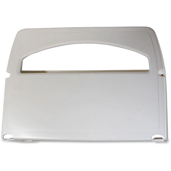 Impact Toilet Seat Cover Dispenser - Half-fold, 500 Covers, Plastic, White - 1 Each