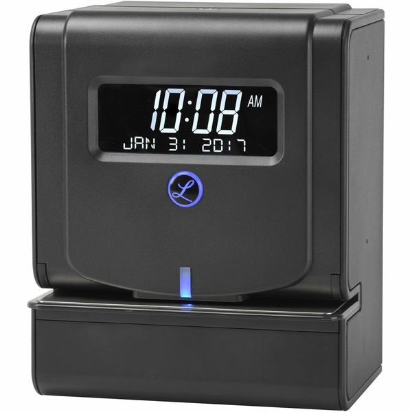 Lathem 2100HD Heavy Duty Thermal Print Time Clock - Digital Card Punch/Stamp