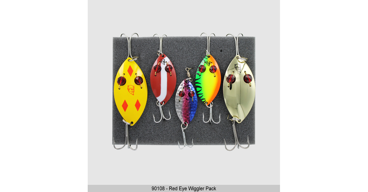 Made In USA | Red Eye Wiggler Pack