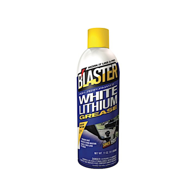 High-Performance White Lithium Grease Spray, 11 oz