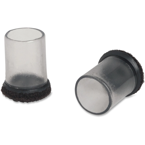 Lorell Floor Protectors - Clear - 8/Pack