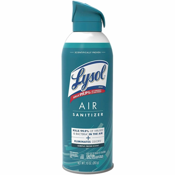 Lysol Air Sanitizer Spray - 10 fl oz - Antimicrobial, Odor Neutralizer