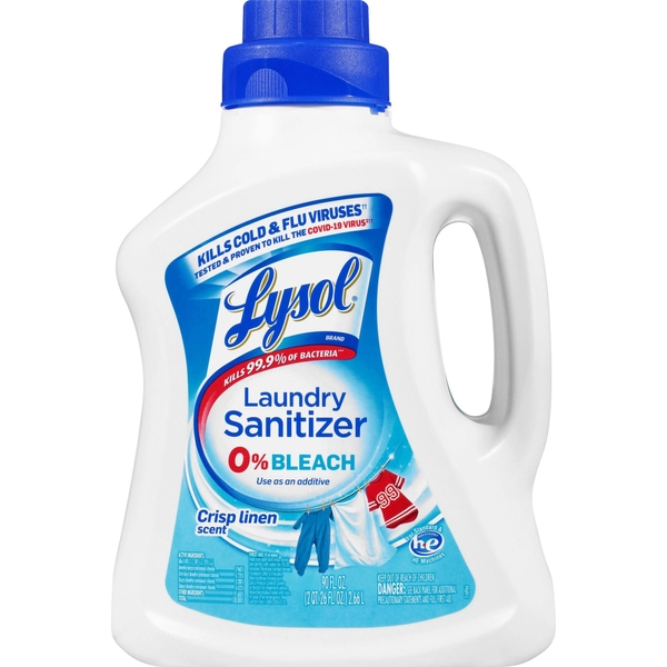 Lysol Crisp Linen Laundry Sanitizer - 90 fl oz - 1 Each