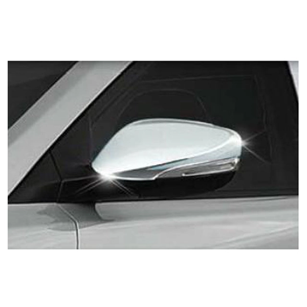 MC11340 Chrome Plated ABS plastic Mirror Cover Set 2 Pc QAA