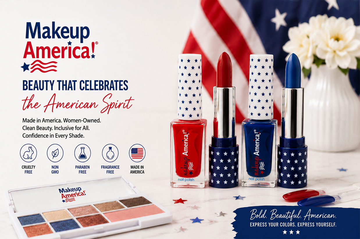  Makeup America: Beauty That Celebrates Confidence, Creativity, and the American Spirit