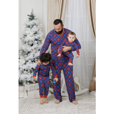 Men's Long Sleeve HOLIDAY Plate Longwear Pajamas