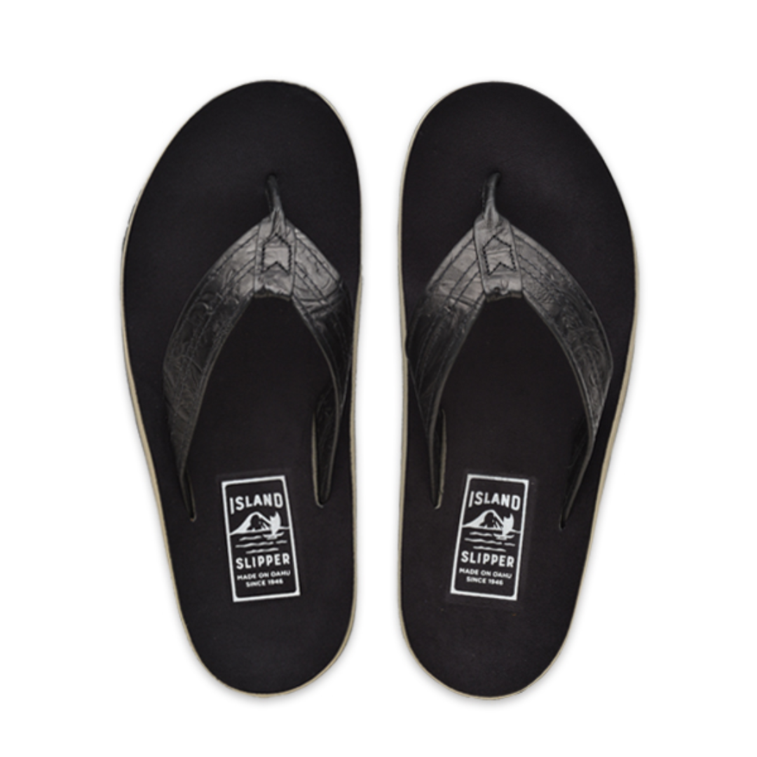 【COLOR iN ID】suede flip-flop Made In USA | Men's Paniolo Suede Outdoor Flip Flop