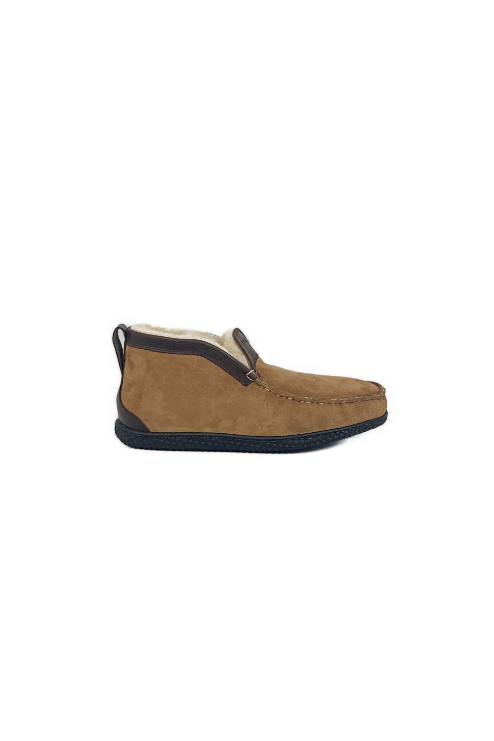 Made In USA | Men's Quad ESQ Slipper: Chestnut