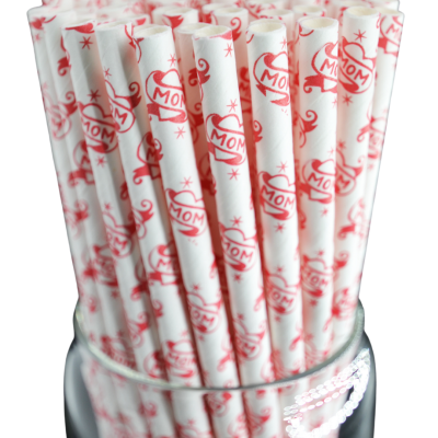 Mom Paper Straw