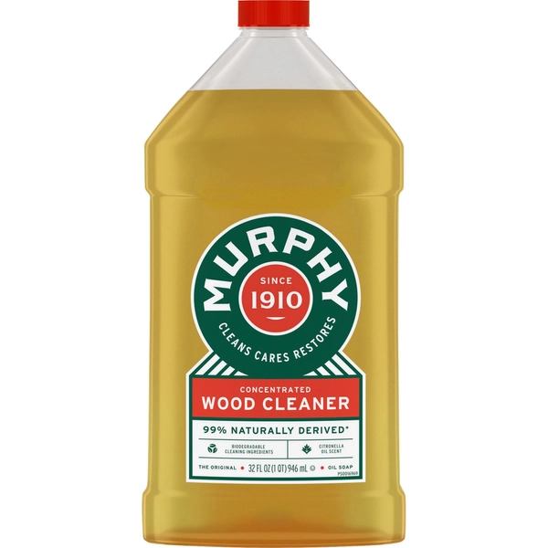 Murphy Oil Soap Wood Cleaner - 32 fl oz - Phosphate-free, Ammonia-free, Bleach-free