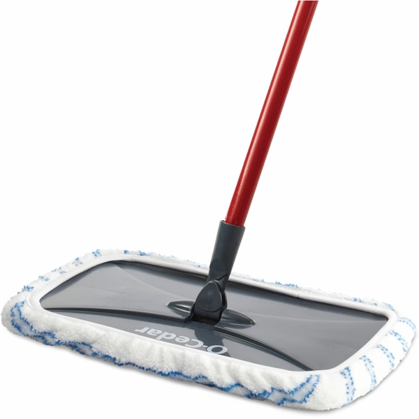 O-Cedar Hardwood Floor Microfiber Mop - Reusable, Scrubber Strip - 1 Each