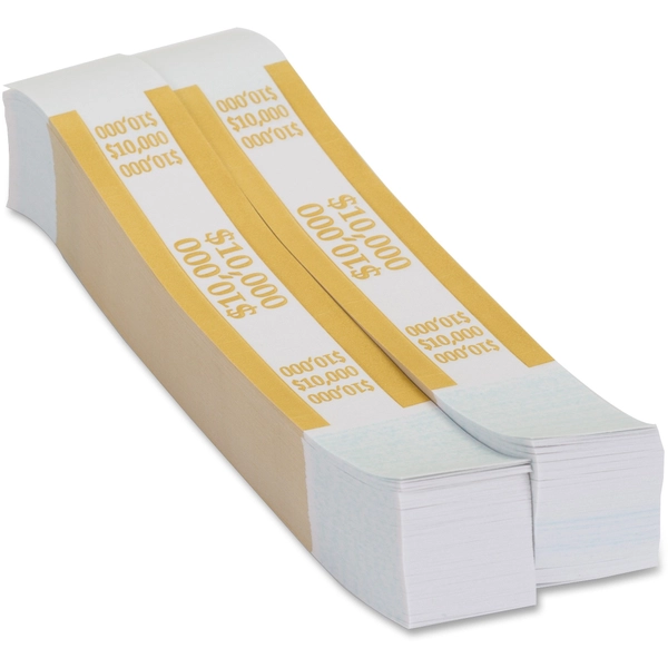 PAP-R Currency Straps - 1.25" Width - Self-sealing - 1000/Pack