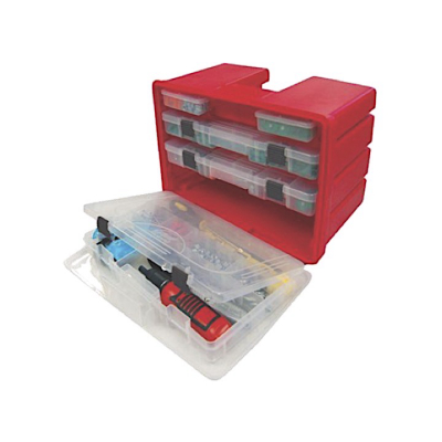 PLANO Deluxe Portable StowAway Rack – Clear