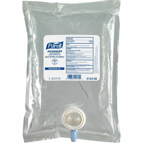 PURELL Hand Sanitizer Gel - 1.06 qt - Fragrance-free, Dye-free - 1 Each
