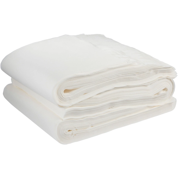 Pacific Blue A300 Disposable Bath Towels - 1/2 Fold - 19.5" x 39" - White - 200/Carton