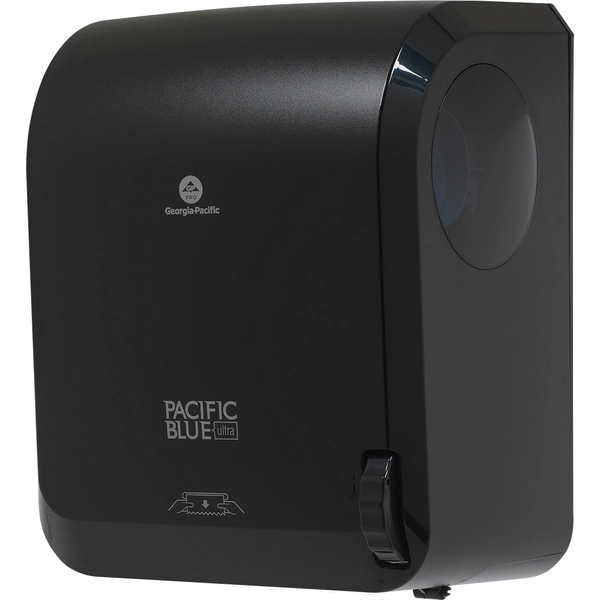 Pacific Blue Ultra High-Capacity Paper Towel Dispenser - 16" x 12.9" x 8.9" - Black - Touch-free - 1 Each