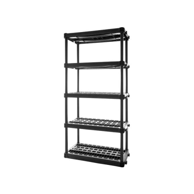Plano 5-Shelf Heavy Duty Rack – Black