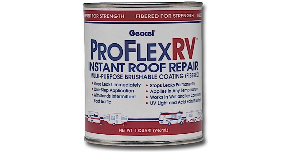 Proflex Rv Made In USA | Pro Flex RV Instant Roof Repair Coating (Fibered) – Clear ...