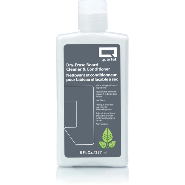 Quartet Whiteboard Cleaner - 8 fl oz - Ink & Stain Remover - Non-toxic