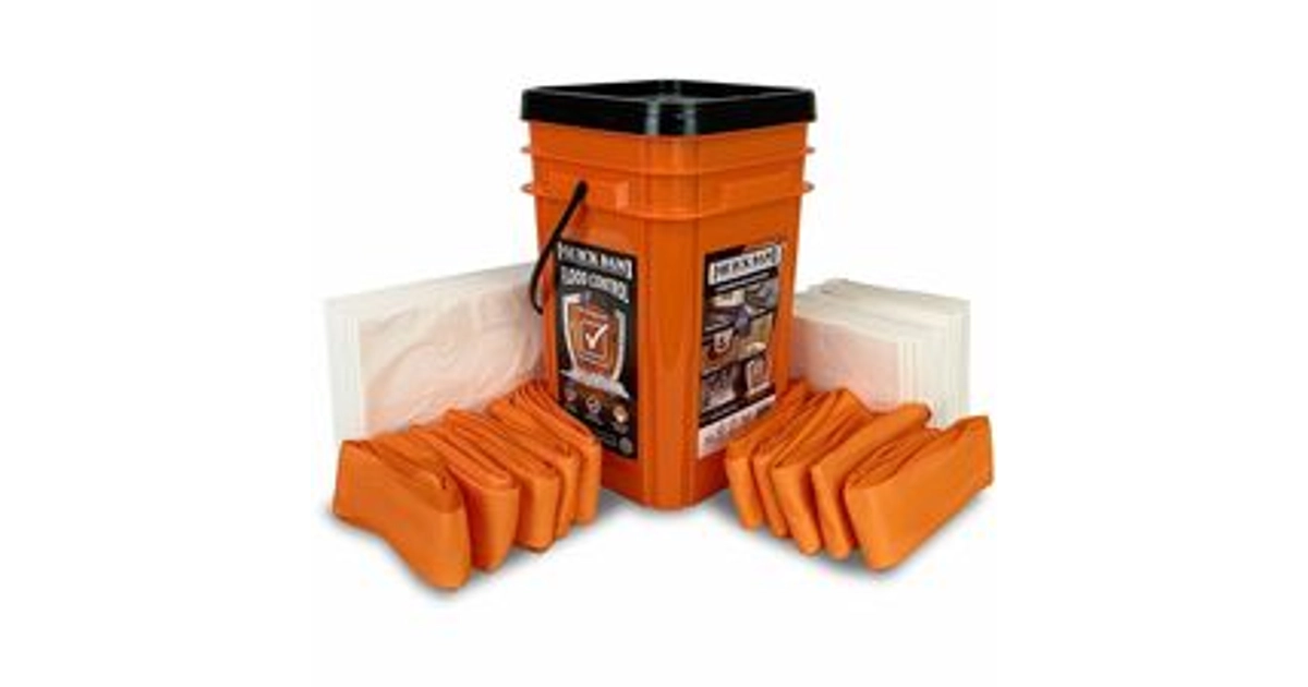 Made In USA | Quick Dam Grab & Go Kits - Orange - 40/Pk