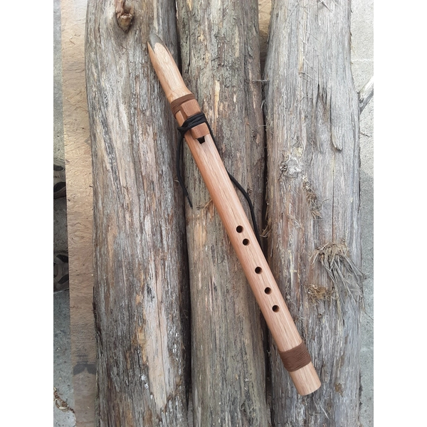 Red Grandis Wood - Hand-Crafted Native American Flute
