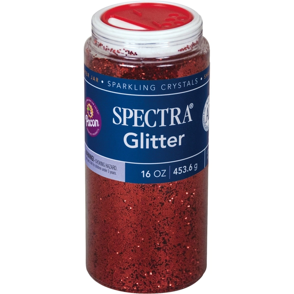 Spectra Red Glitter Crystals - 16 oz