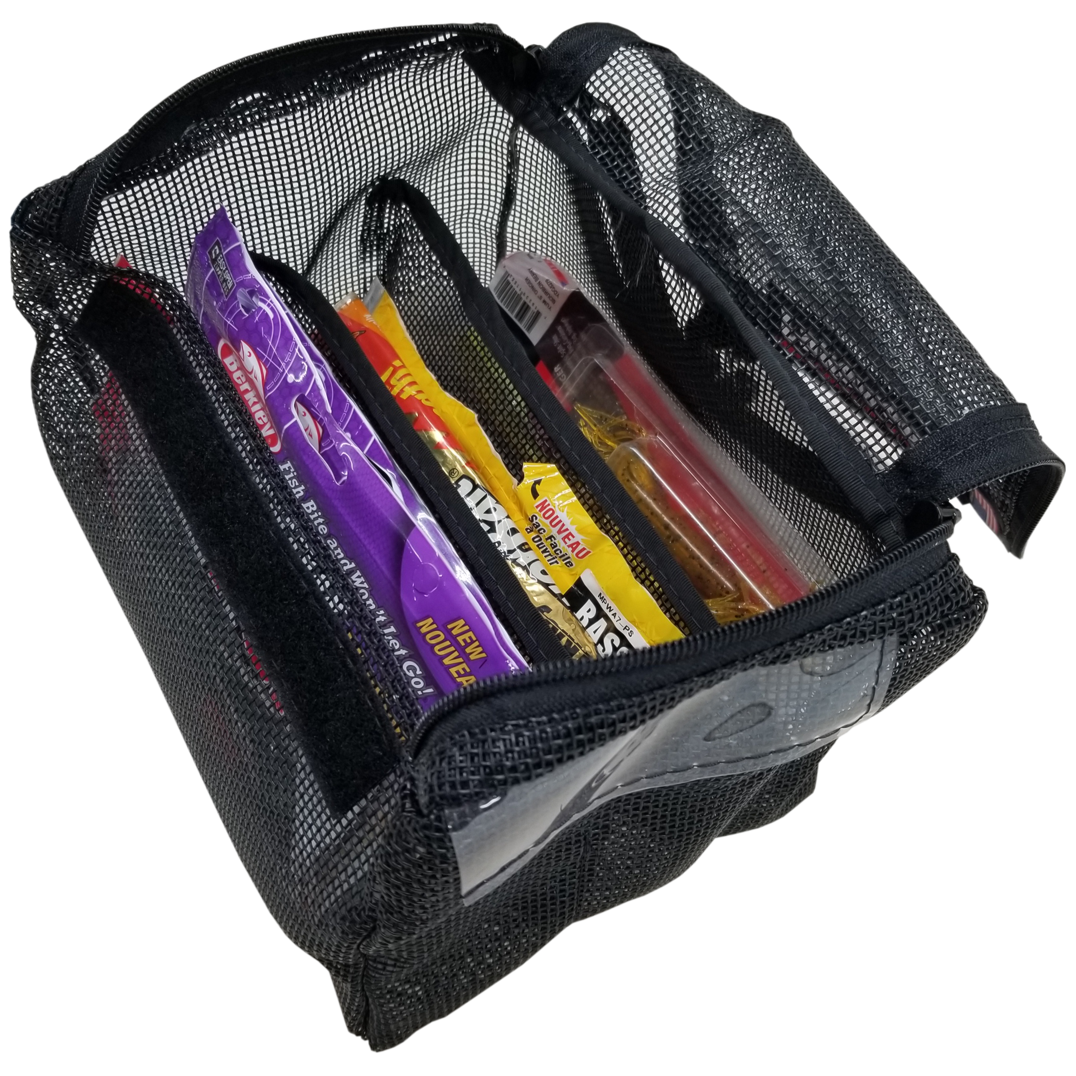 Billfold - Mesh Zippered Bag Storage Solution for plastics