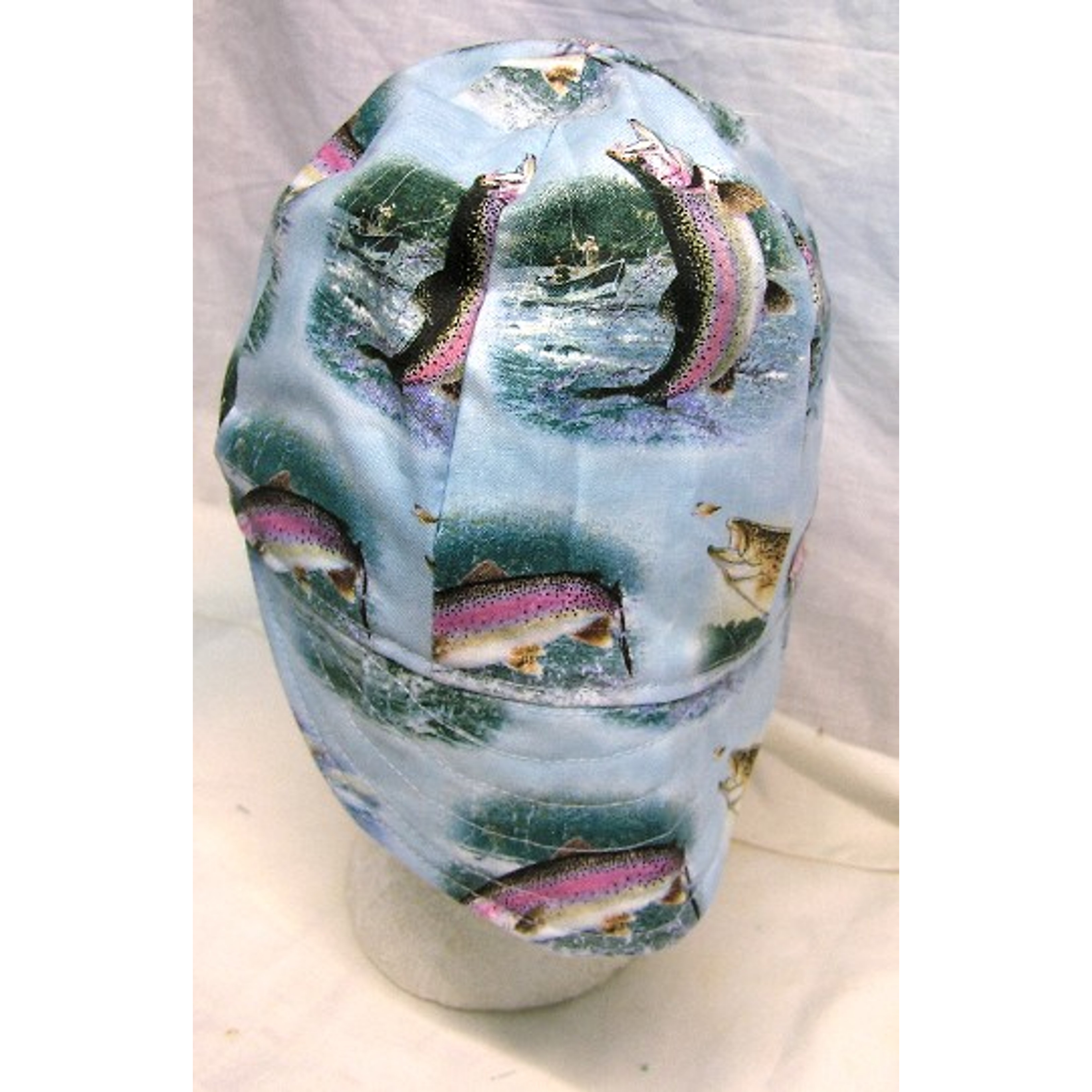 Rainbow Trout Welder Cap size 6 7/8