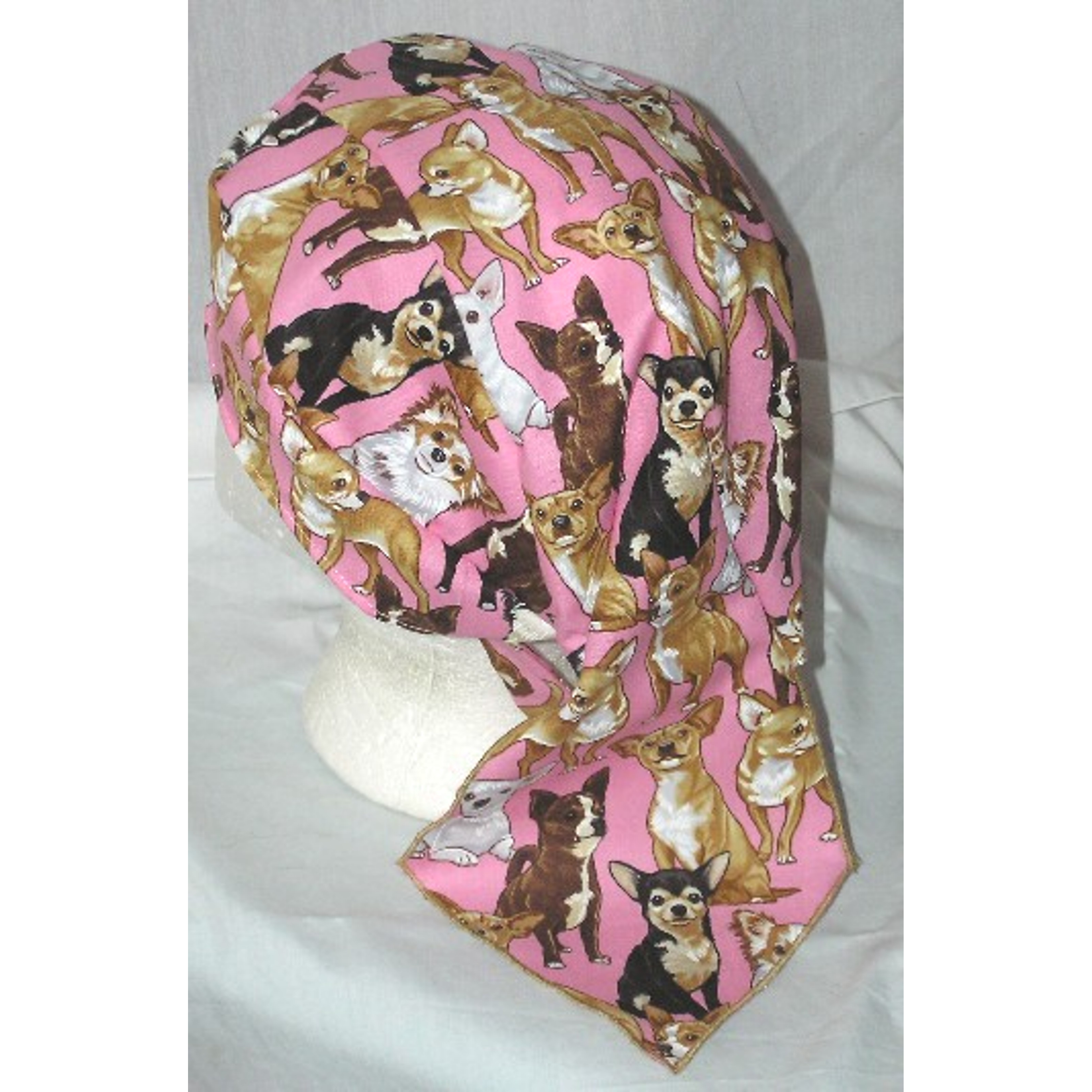 Pink Chihuahua Dogs Du-rag