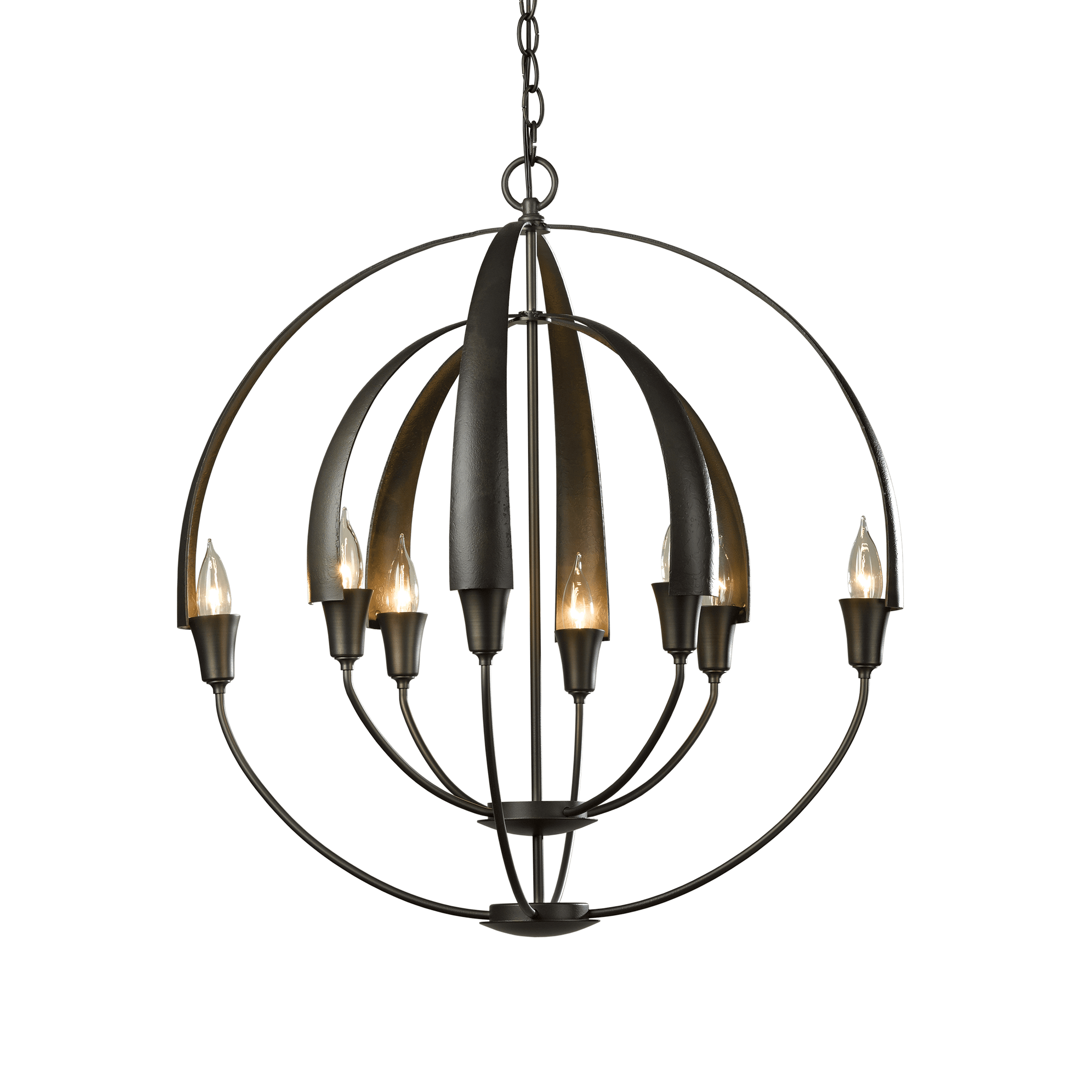 Double Cirque Chandelier