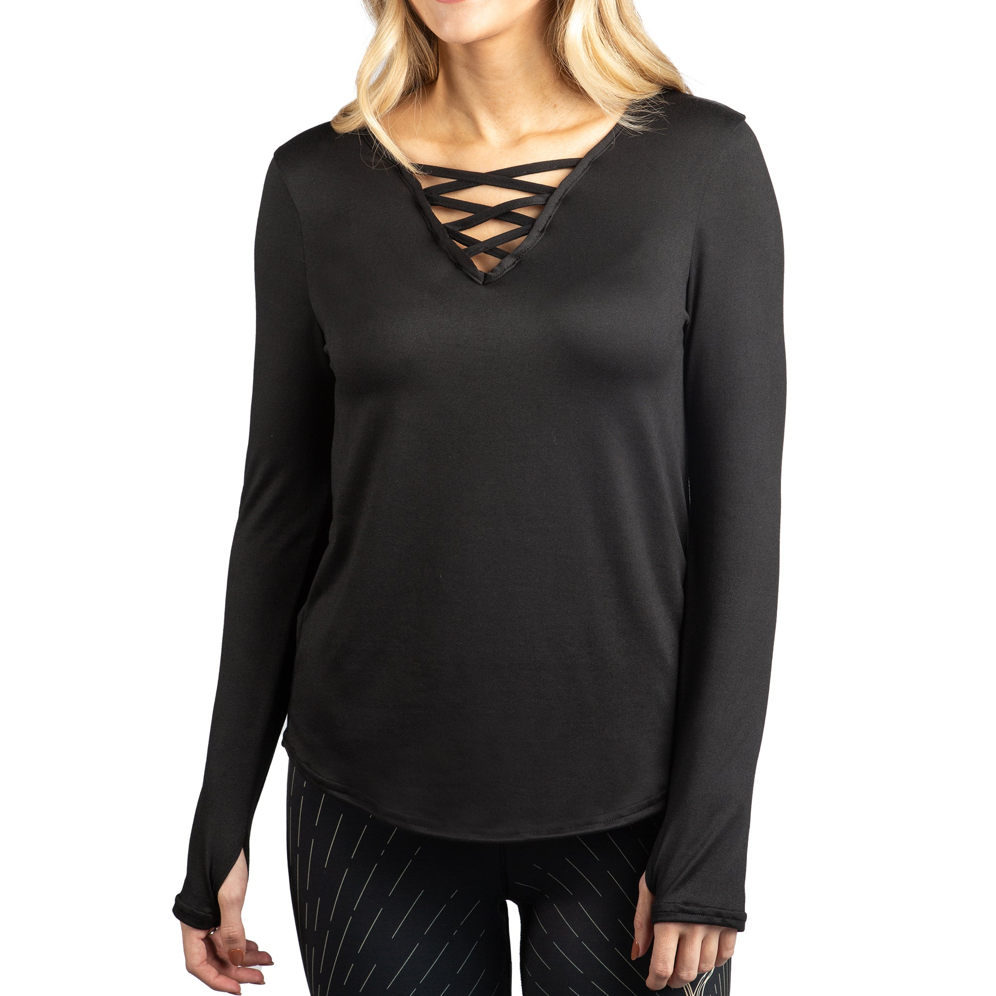 Artemis Lace Up SoftTECH™ Long Sleeve