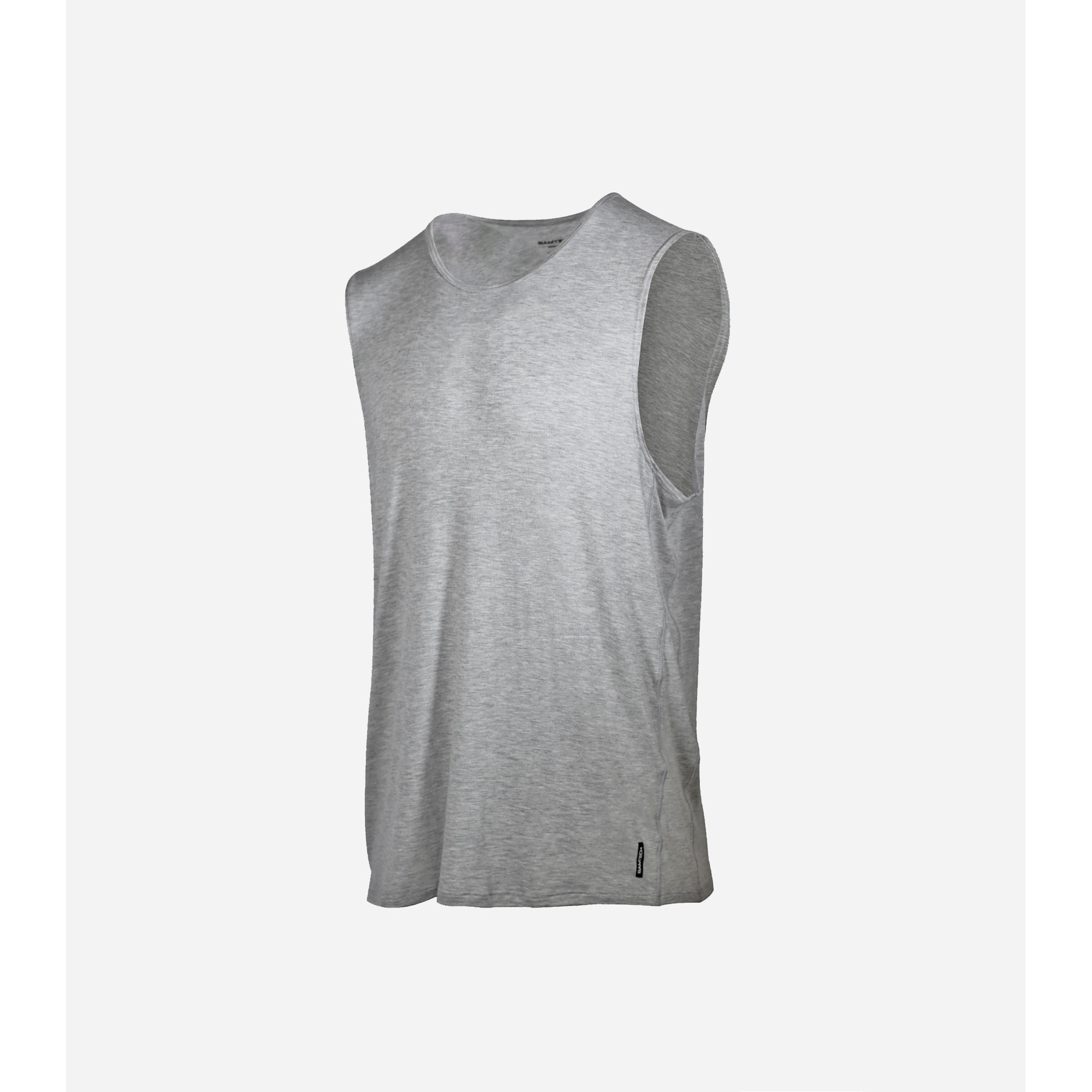 Bamboo Aerotech Tank - Heather Grey