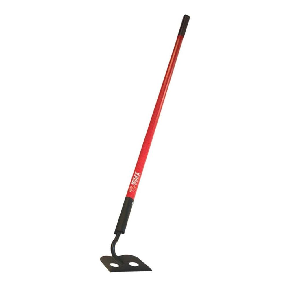 Bully Tools Mason Hoe with Long Fiberglass Handle