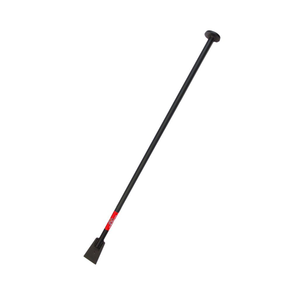 Bully Tools Steel Tamping / Digging Bar with 3/8-Inch Thick Plate