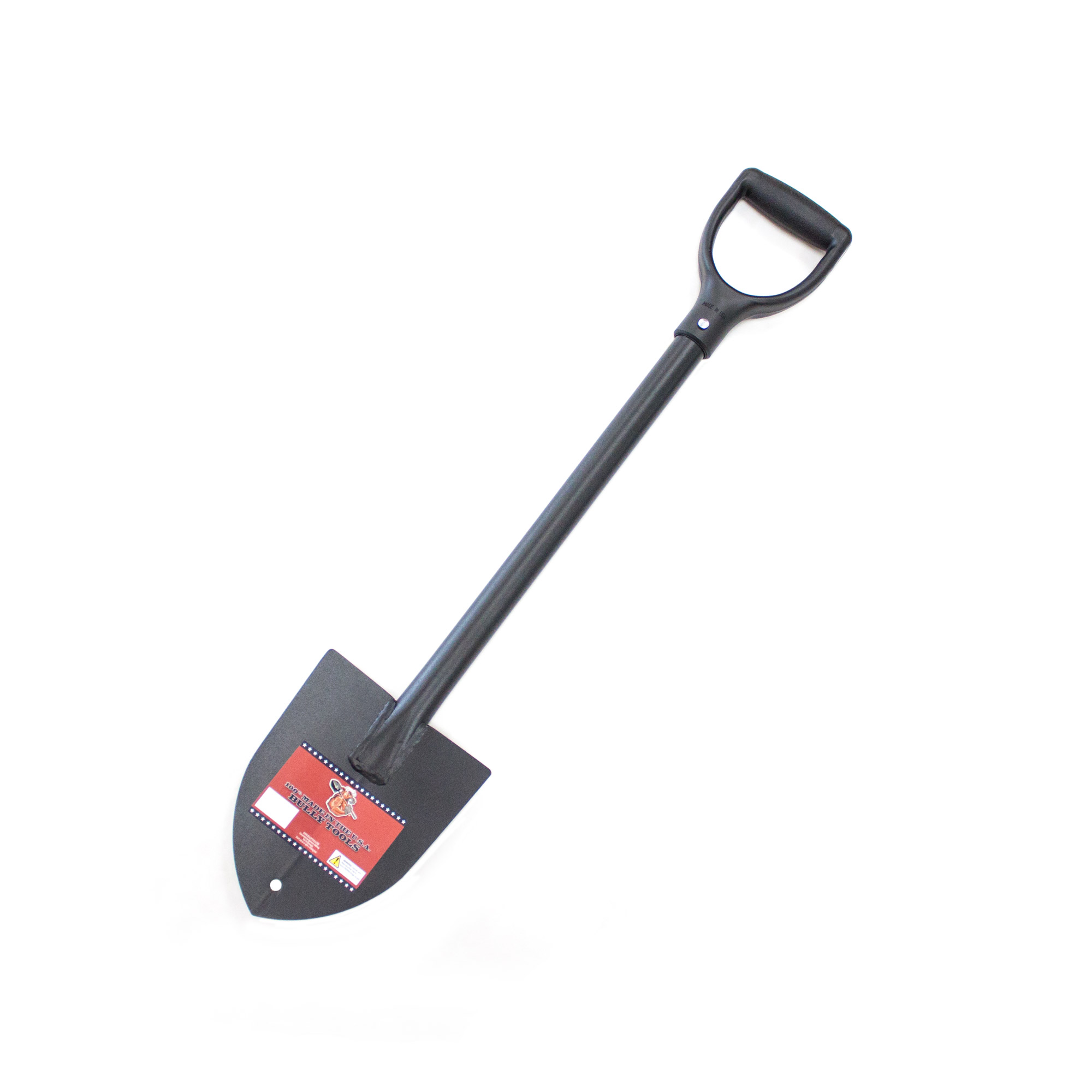 Bully Tools Steel Trunk Shovel with Poly D-Grip